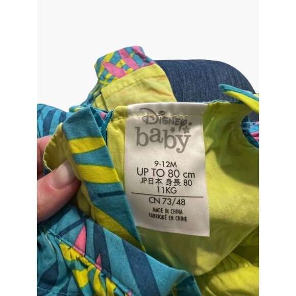 Disney Baby Infant Girls Size 6-9 months Lilo Stitch Dress Twins Multiples Excel - Picture 6 of 10